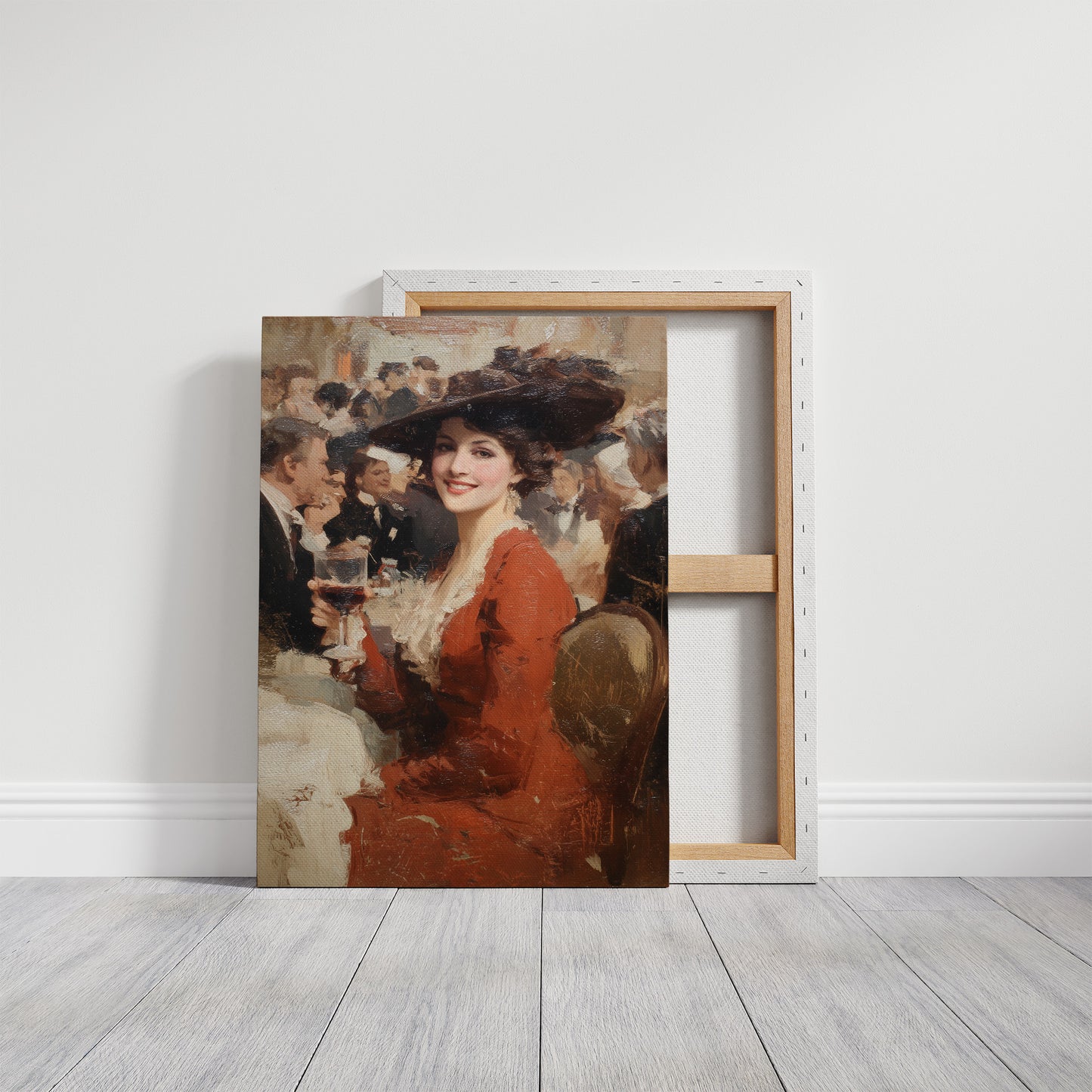 Scarlet Toast Among Society Figures