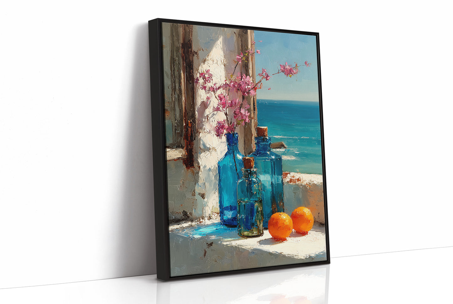 Blue Glass by the Sea