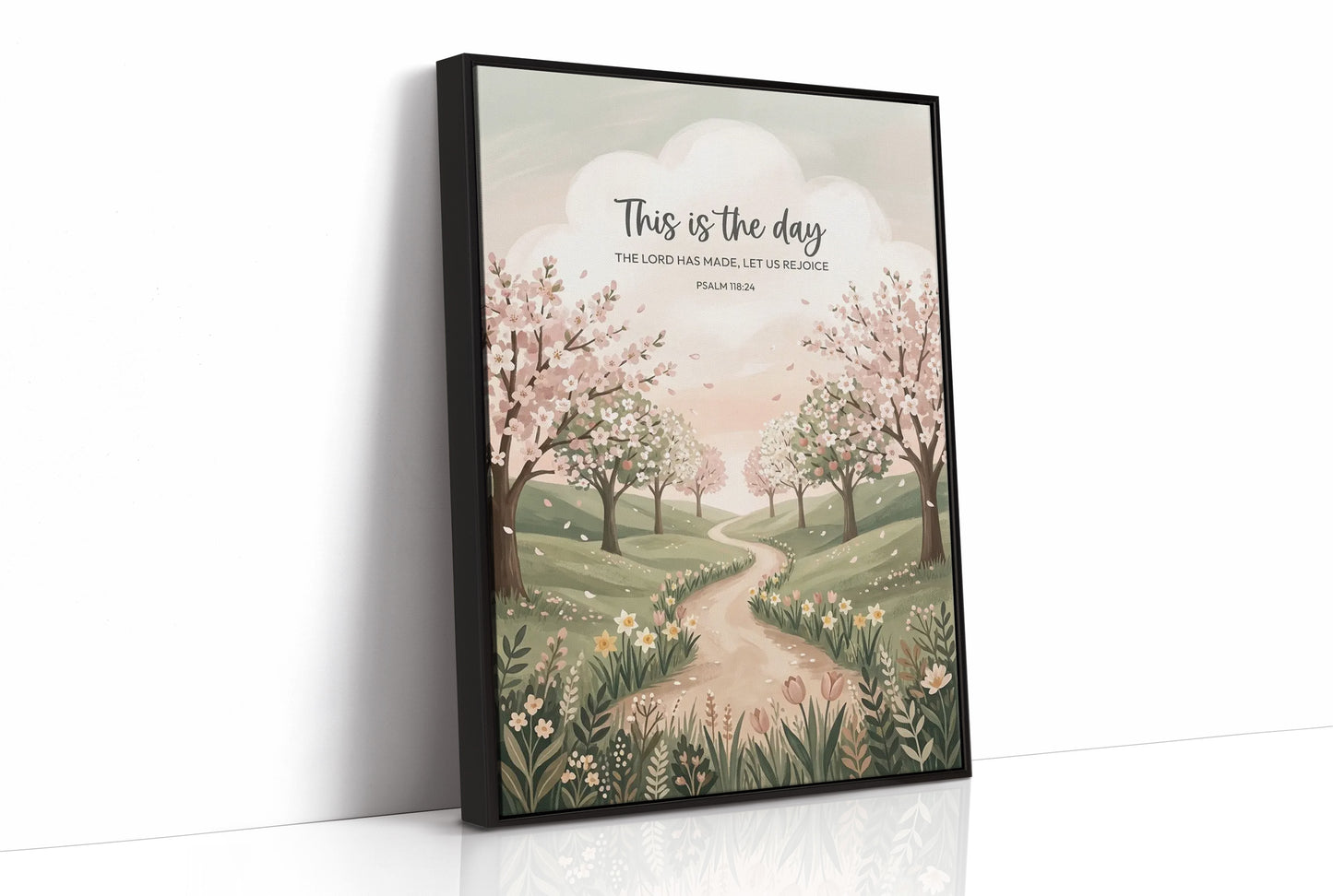 This Is the Day: Spring Scripture Print