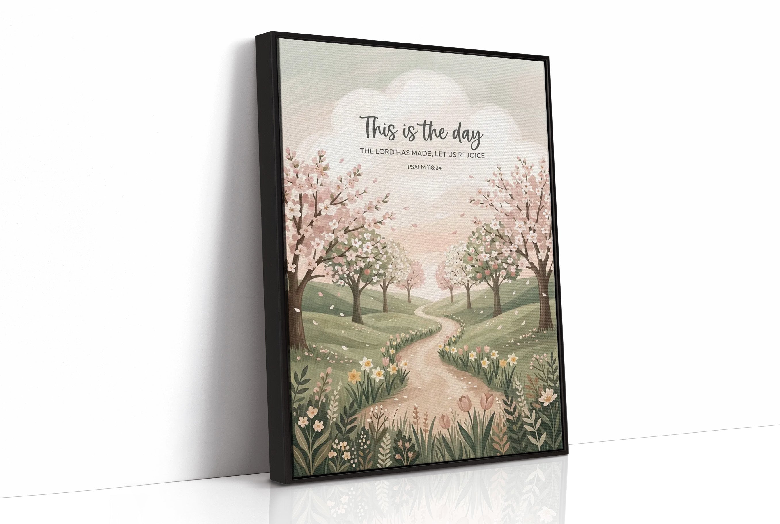 This Is the Day: Spring Scripture Print