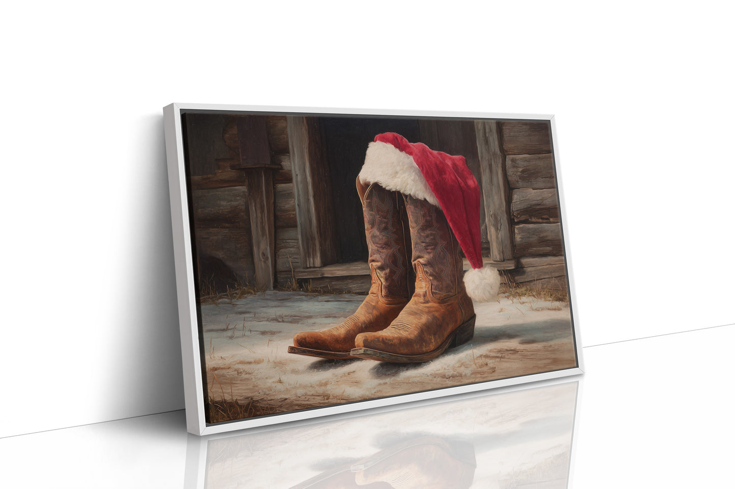 Rustic Holiday: Cowboy Boots Meet Christmas Spirit