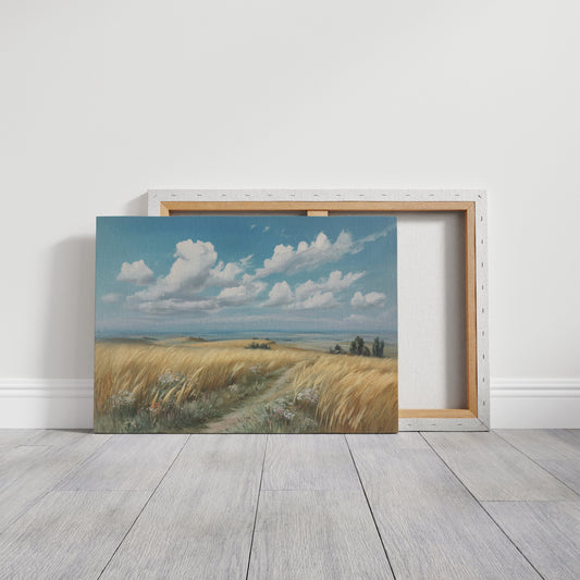 Prairie Paths Remember Summer Days