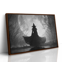 Ancient Spell Under Foggy Branches