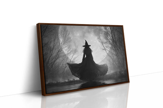 Ancient Spell Under Foggy Branches