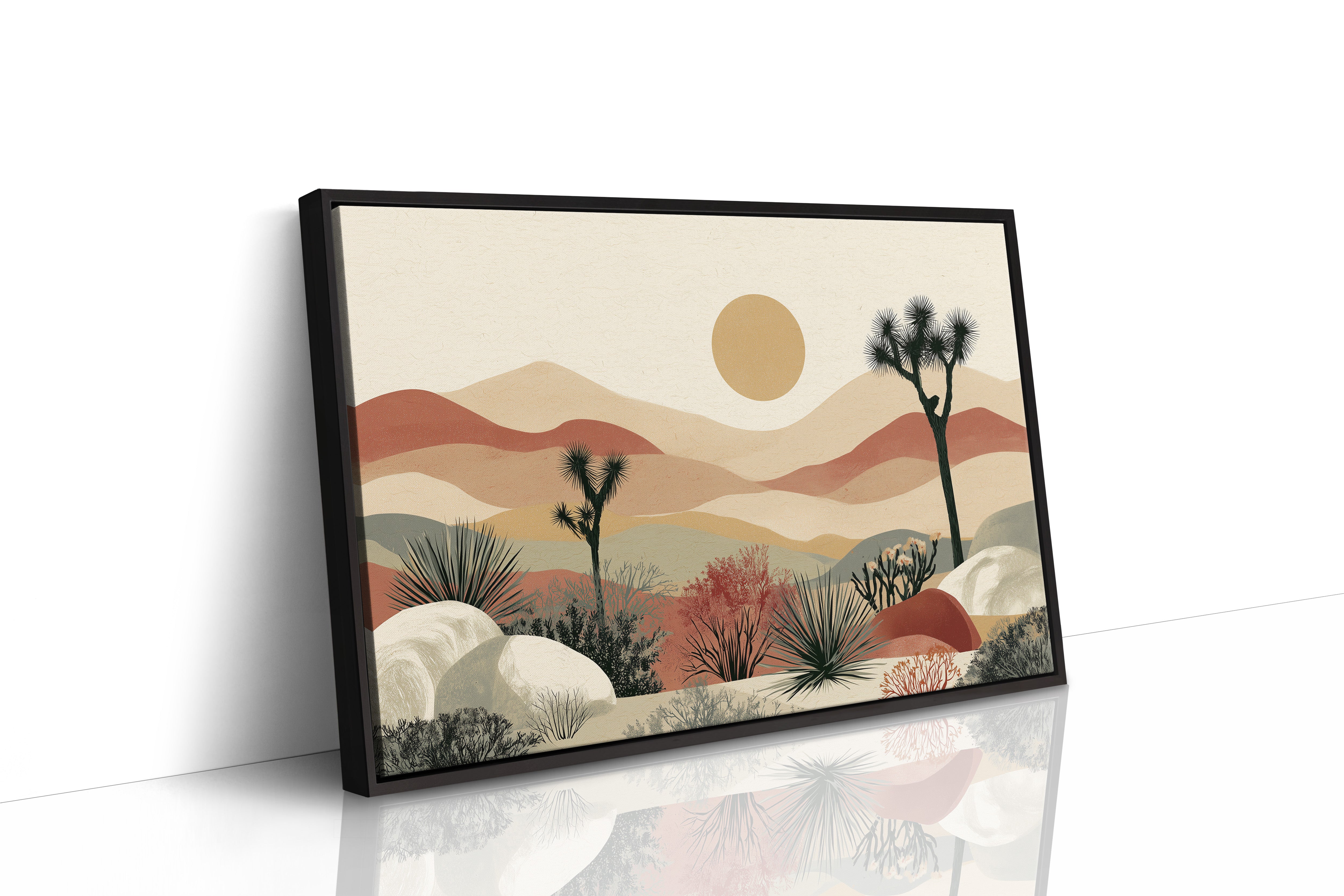 Joshua Tree Hills at Golden Hour