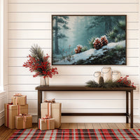 Winter Pinecones Paint Moonlit Stories