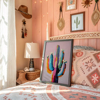 Rainbow Saguaro Tells Desert Tales