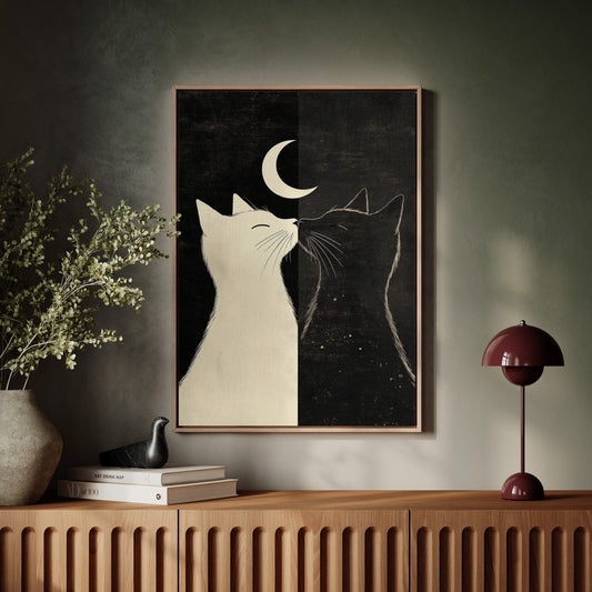 Moonlit Tales Of Two Cats