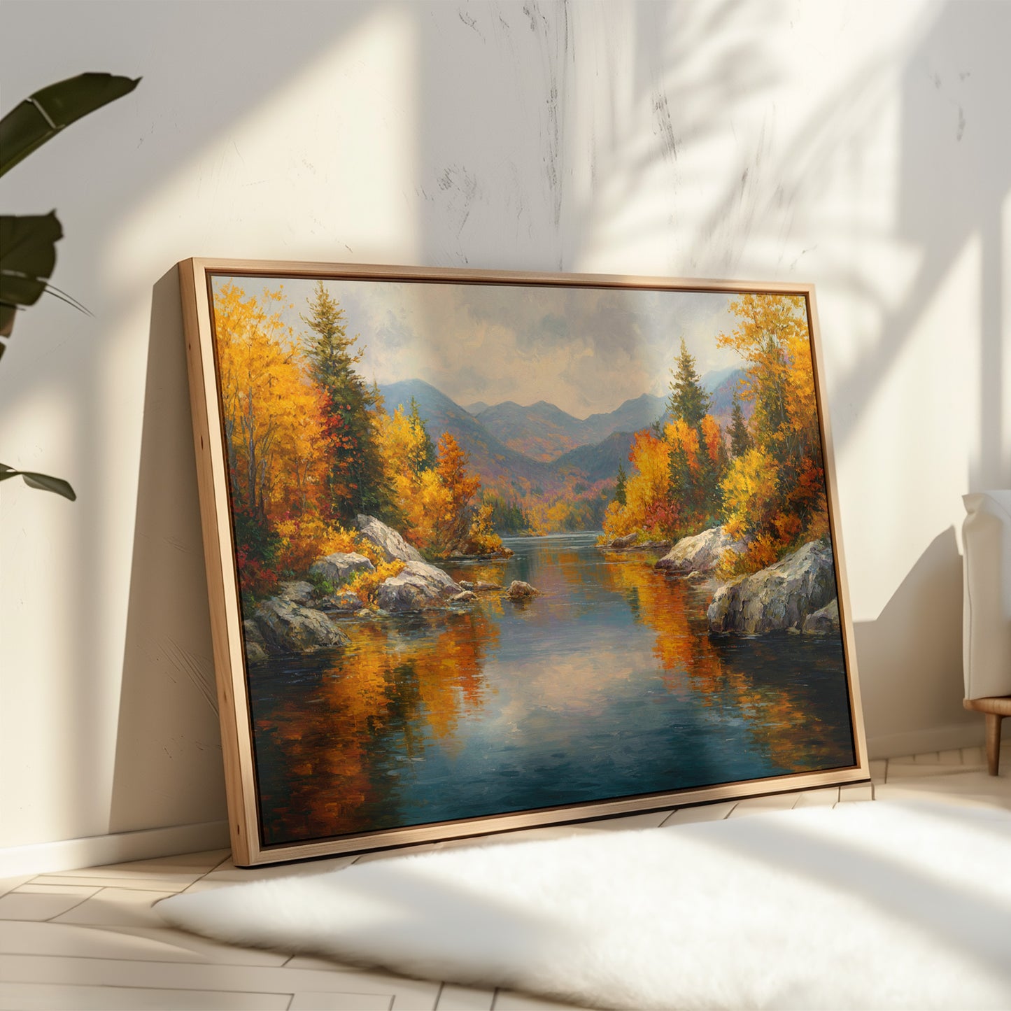 Mountain Lake Mirrors October's Glory