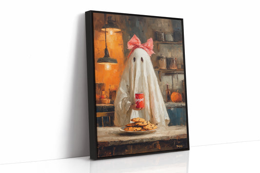 Sweet Ghost Sneaks Midnight Cookies