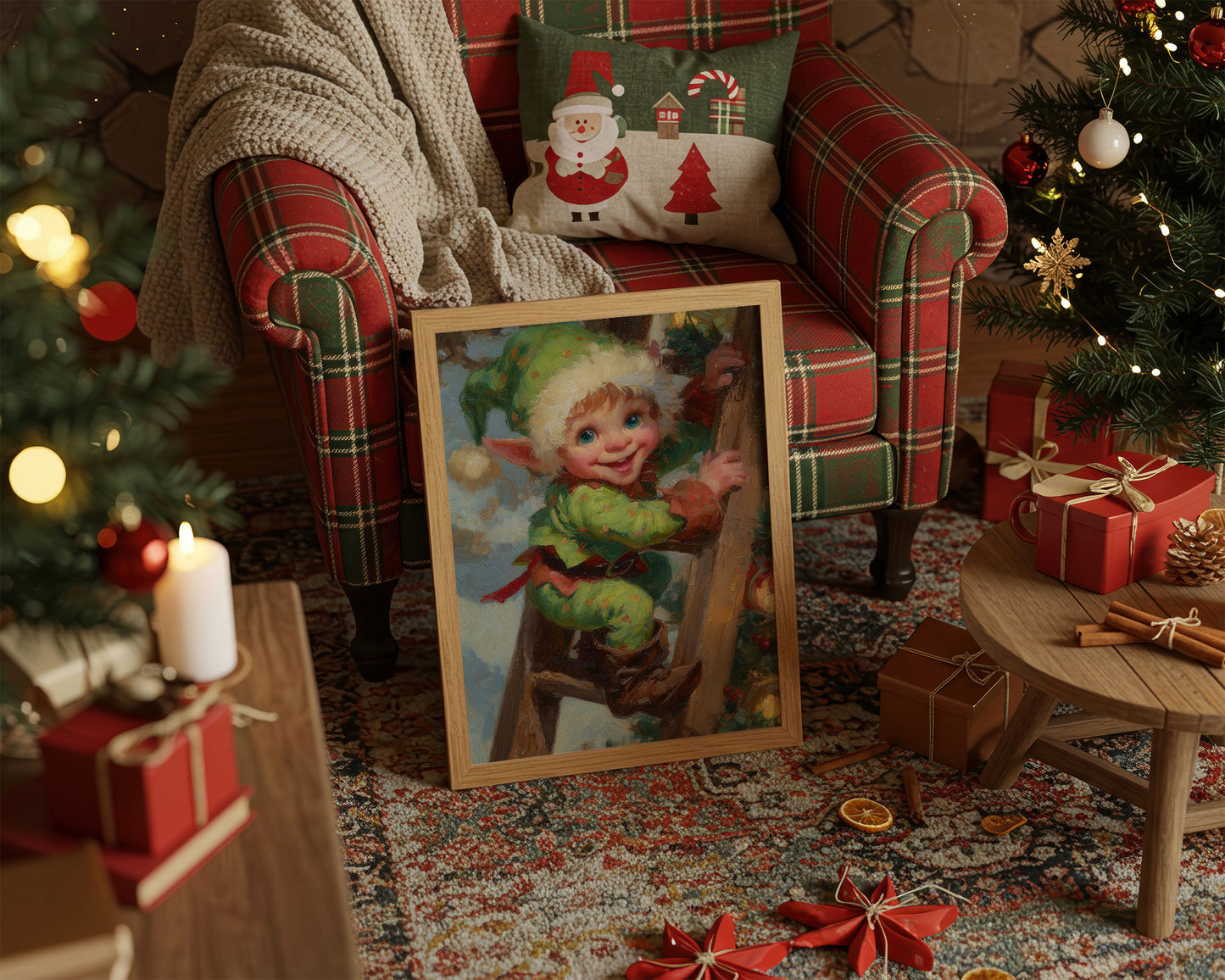 Mischievous Magic In Winter Light