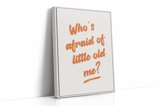 Whos Afraid Of Little Old Me