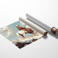 High Desert Scout on Painted Horse