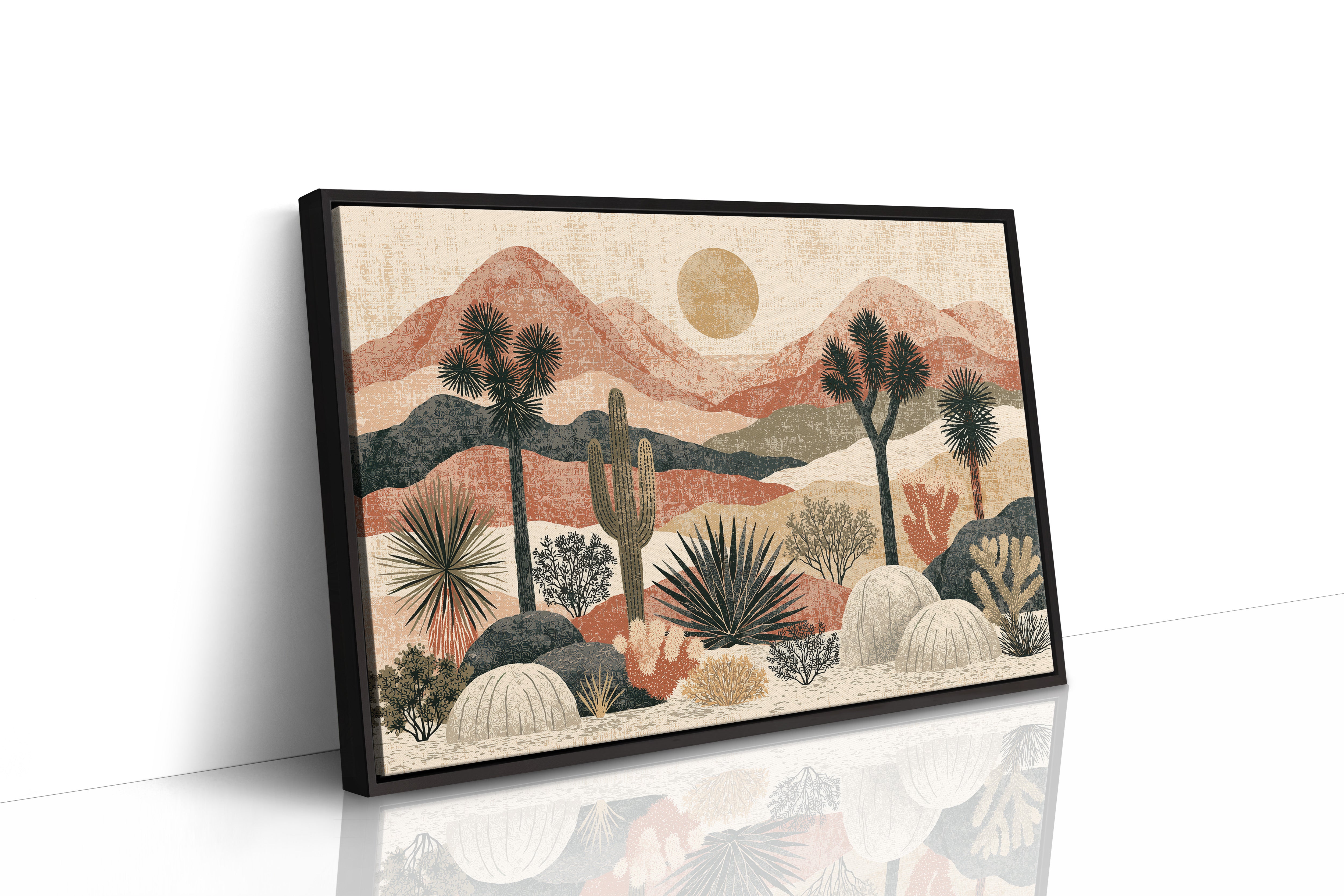 Botanical Ridgeline, Desert Sun