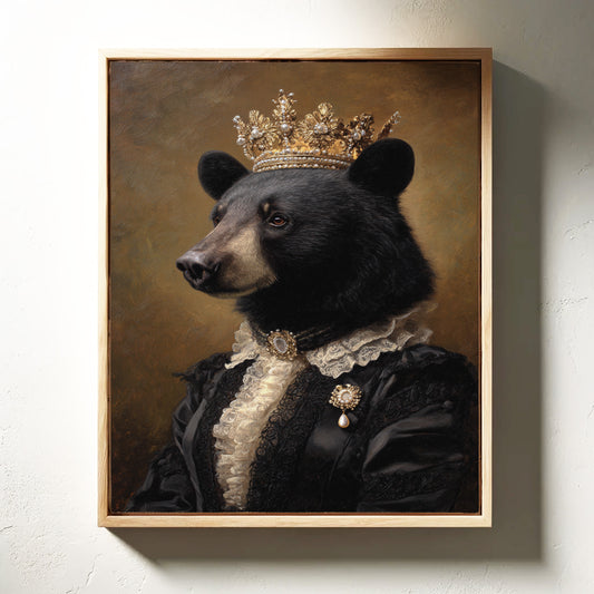 Regal Majesty in Woodland Silence