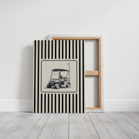Minimal Golf Cart Sketch