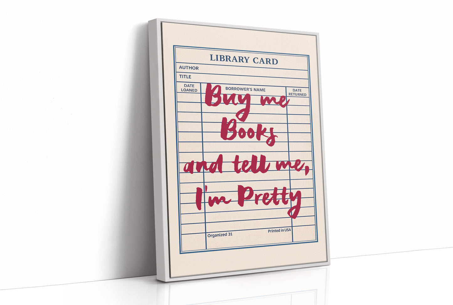 Library Card Confession