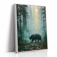 Bear Crossing at First Light
