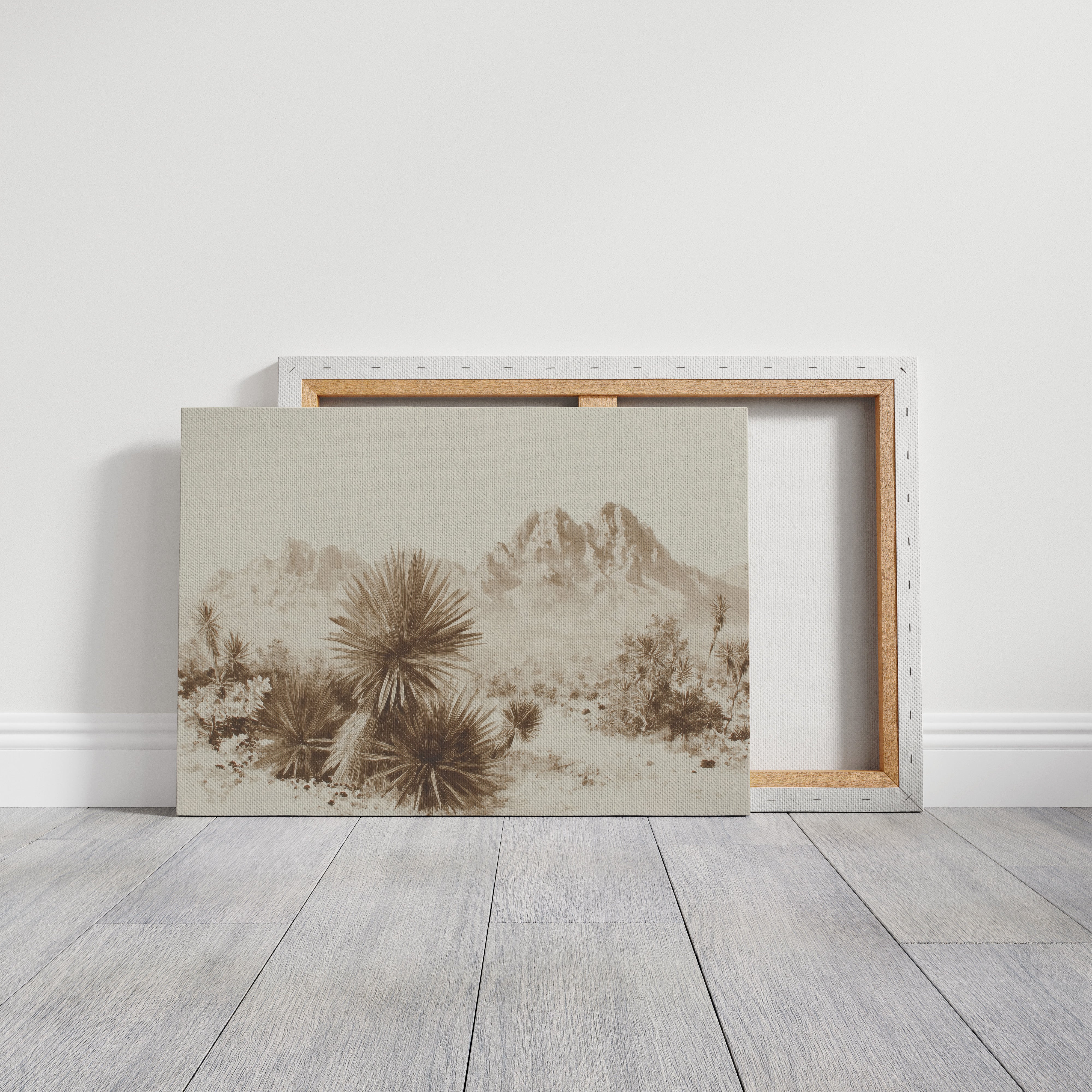 Yucca Blooms Pierce Desert Dawn