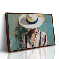 Sunlit Grace Behind Panama White