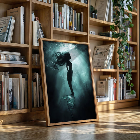 Dancer Beneath the Moonlit Waves