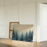 Winter Pines Hold Morning Secrets