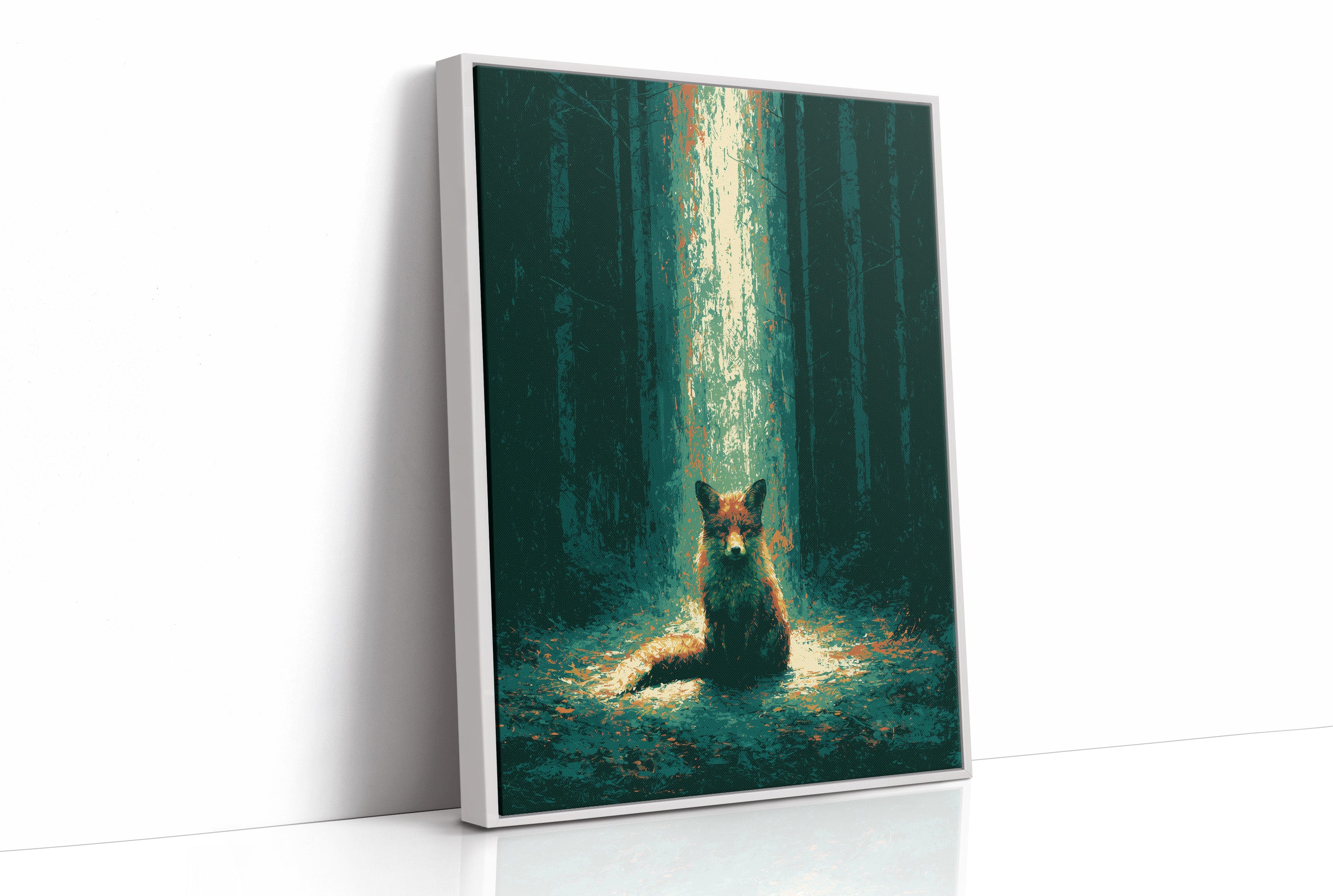 Fox in the Amber Beam