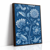 Blue Porcelain Garden Blooms Forever