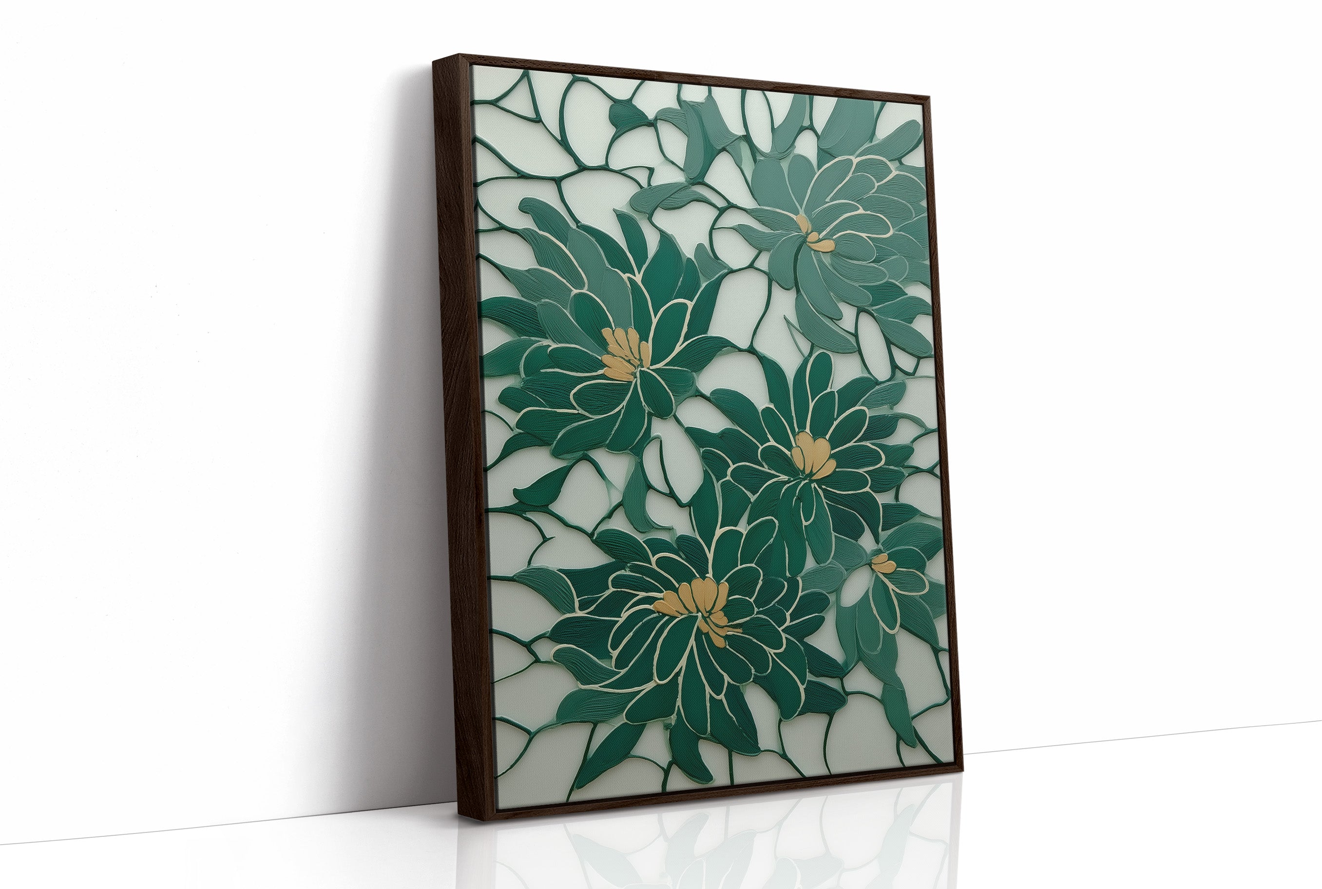 Jade Petals Dance In Morning Light