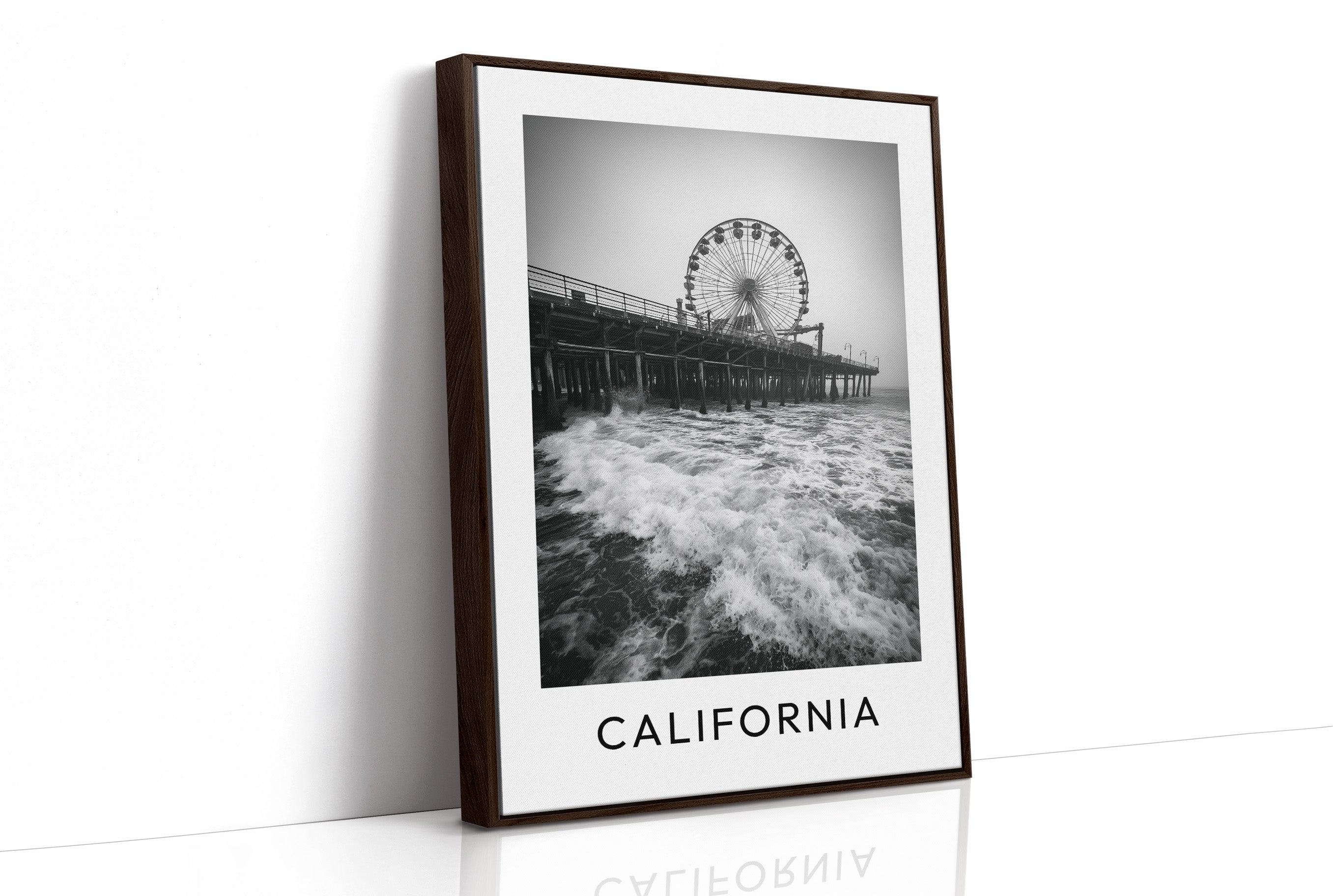 Ferris Wheel Against the Foam