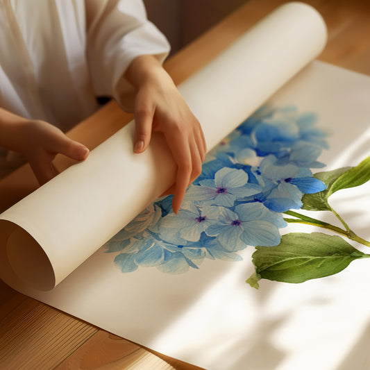 A Symphony of Blue Petals