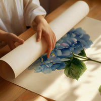 Beneath A Sky of Blue Petals