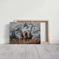 Three Riders Face Winter's Crown