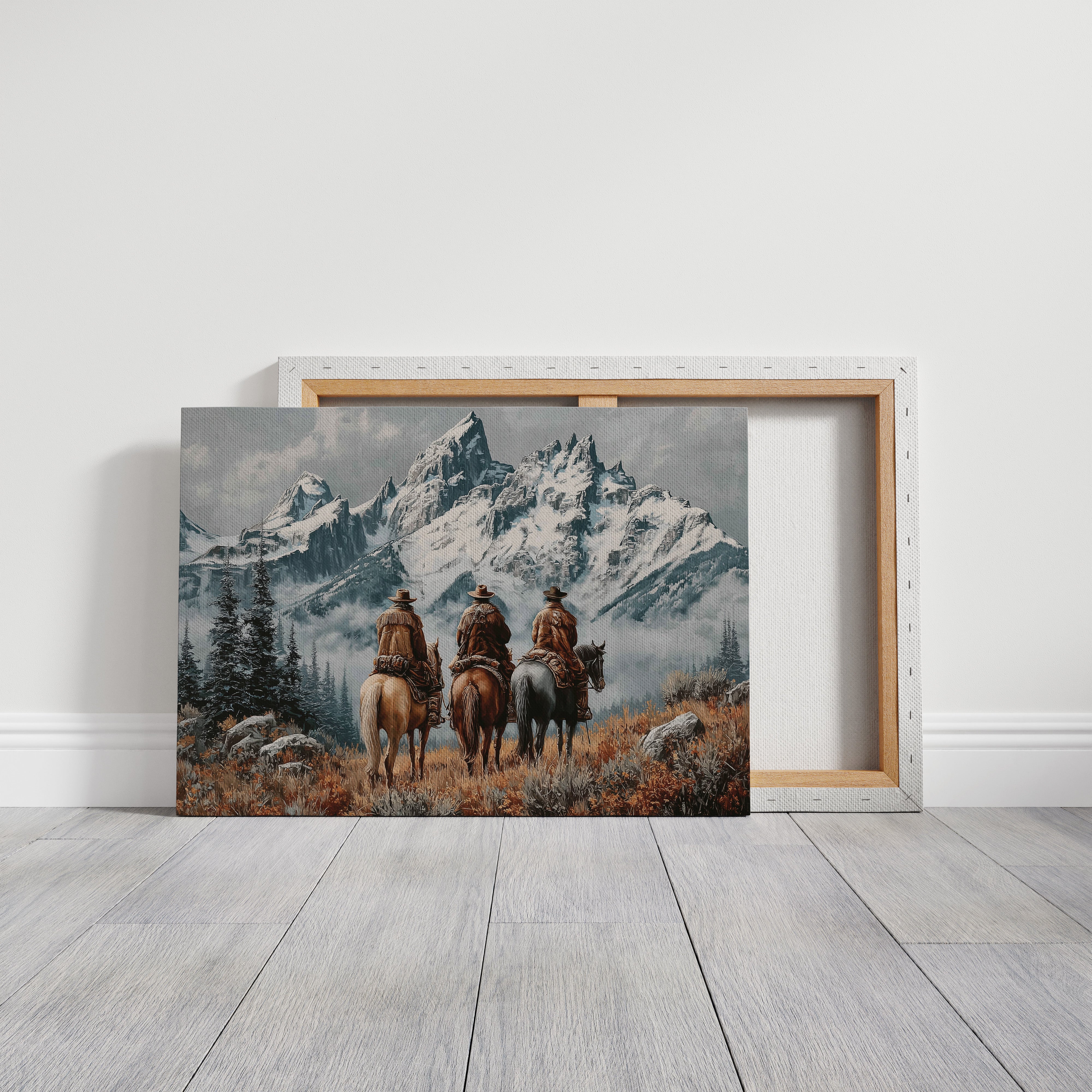 Three Riders Face Winter's Crown