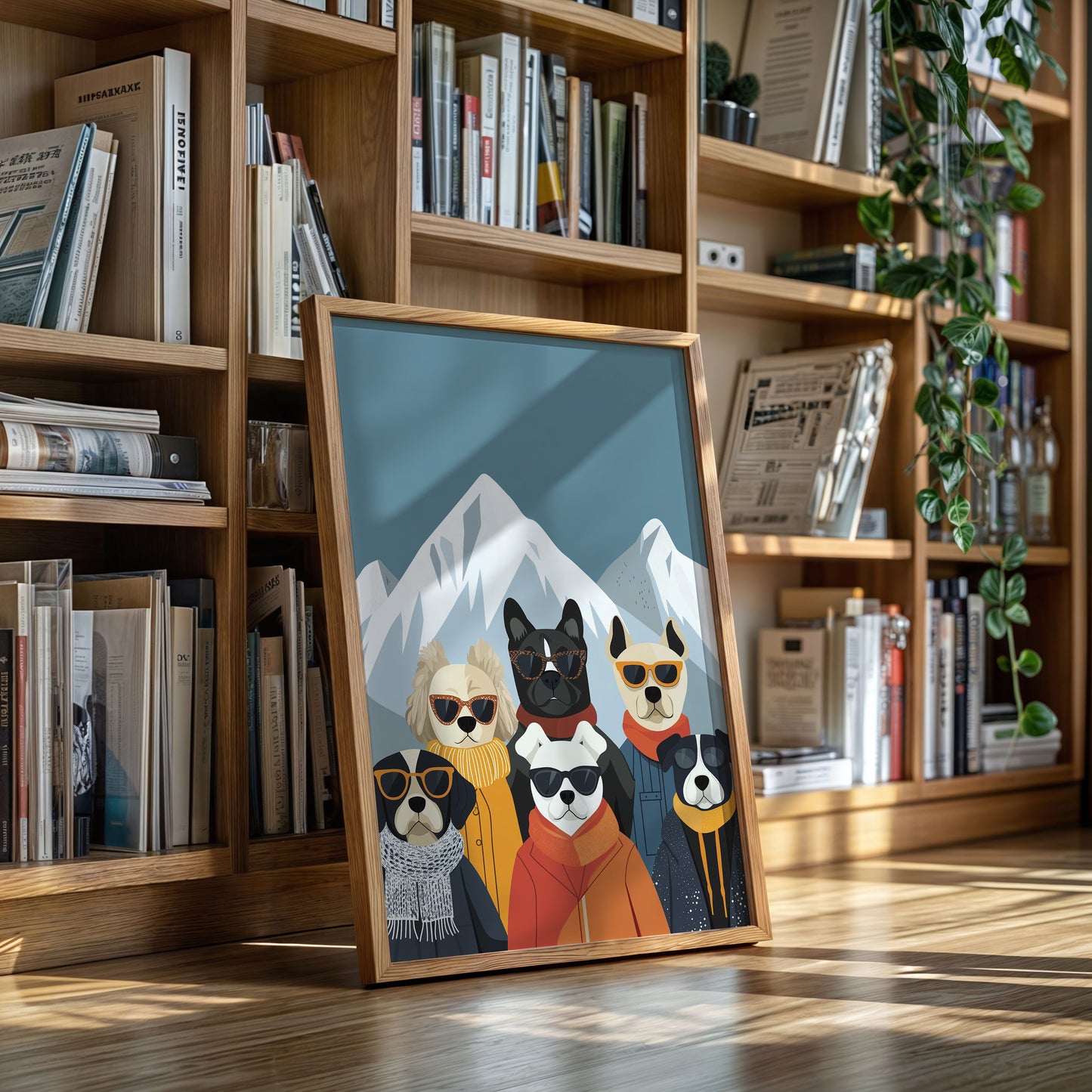 Mountain Dogs Rock Their Alps Ski