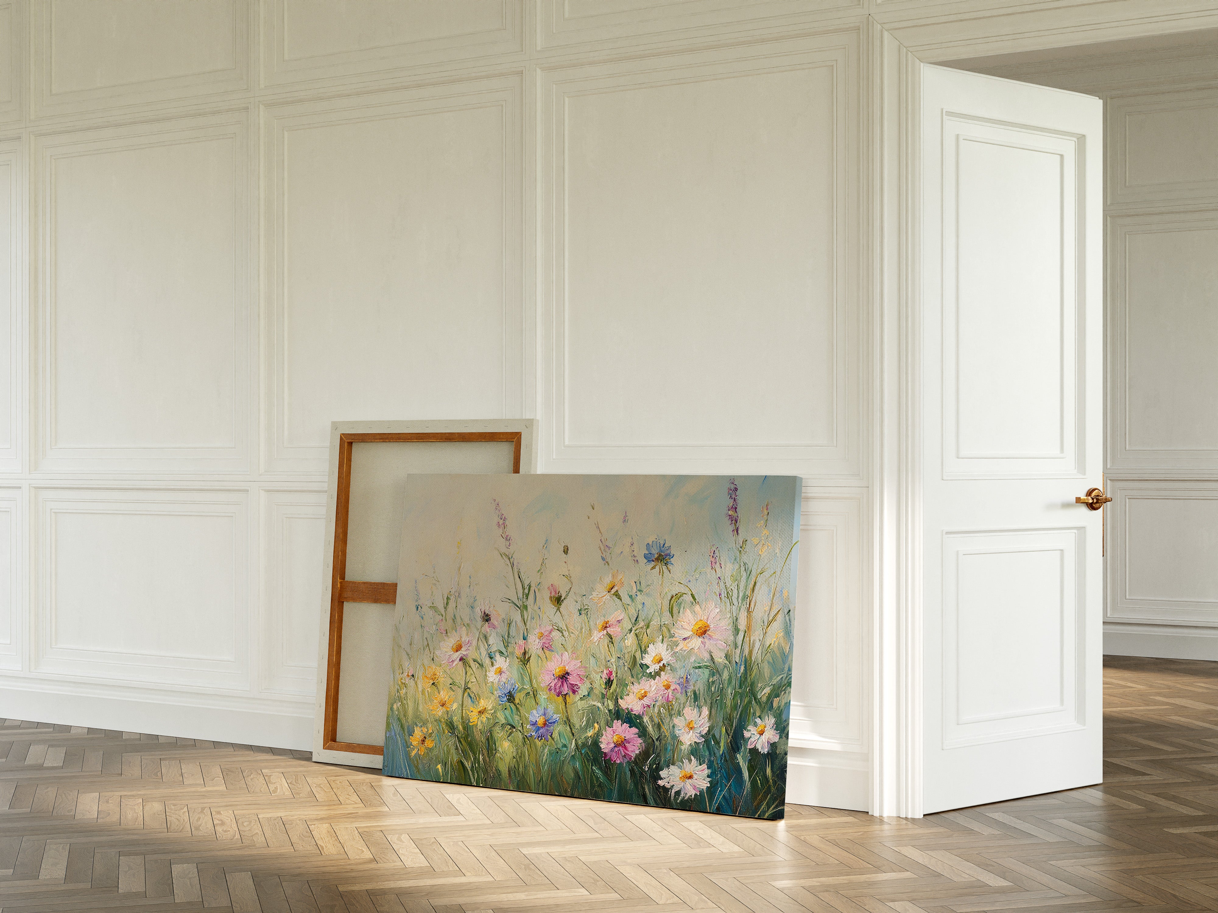 Summer Daisies Dance In Light