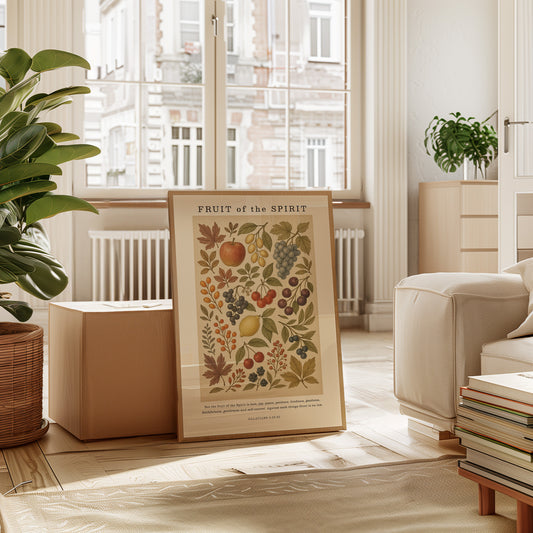 Fruit of the Spirit Botanical Print