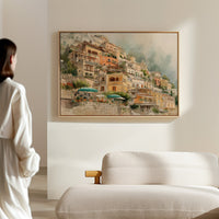 Sunlit Terraces Along Amalfi's Edge