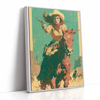 Dust and Grit: The Cowgirl's Charge