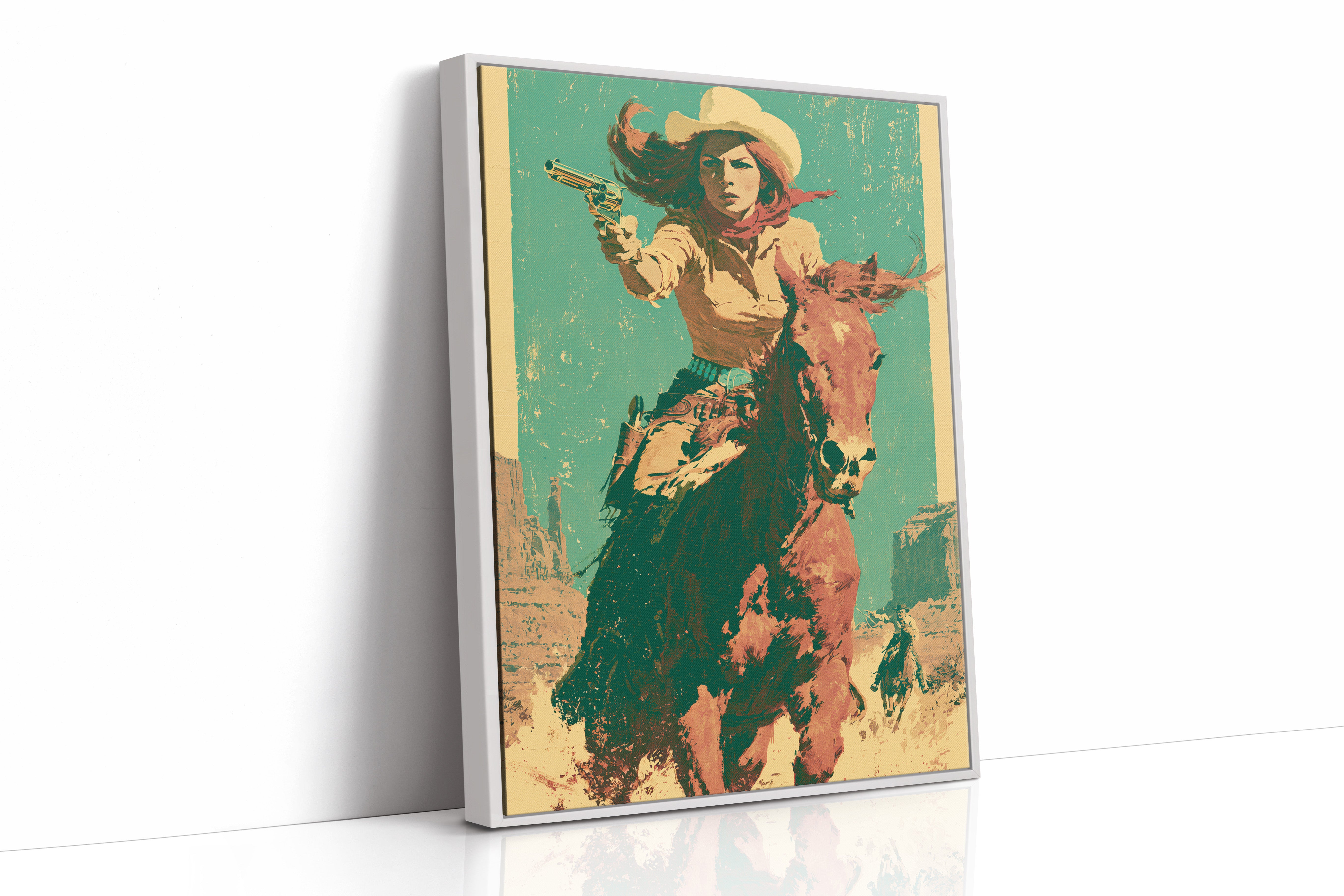 Dust and Grit: The Cowgirl's Charge