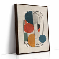 Circles Dance In Modern Lines