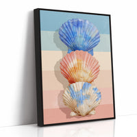 Scallops in Sunset Stripes