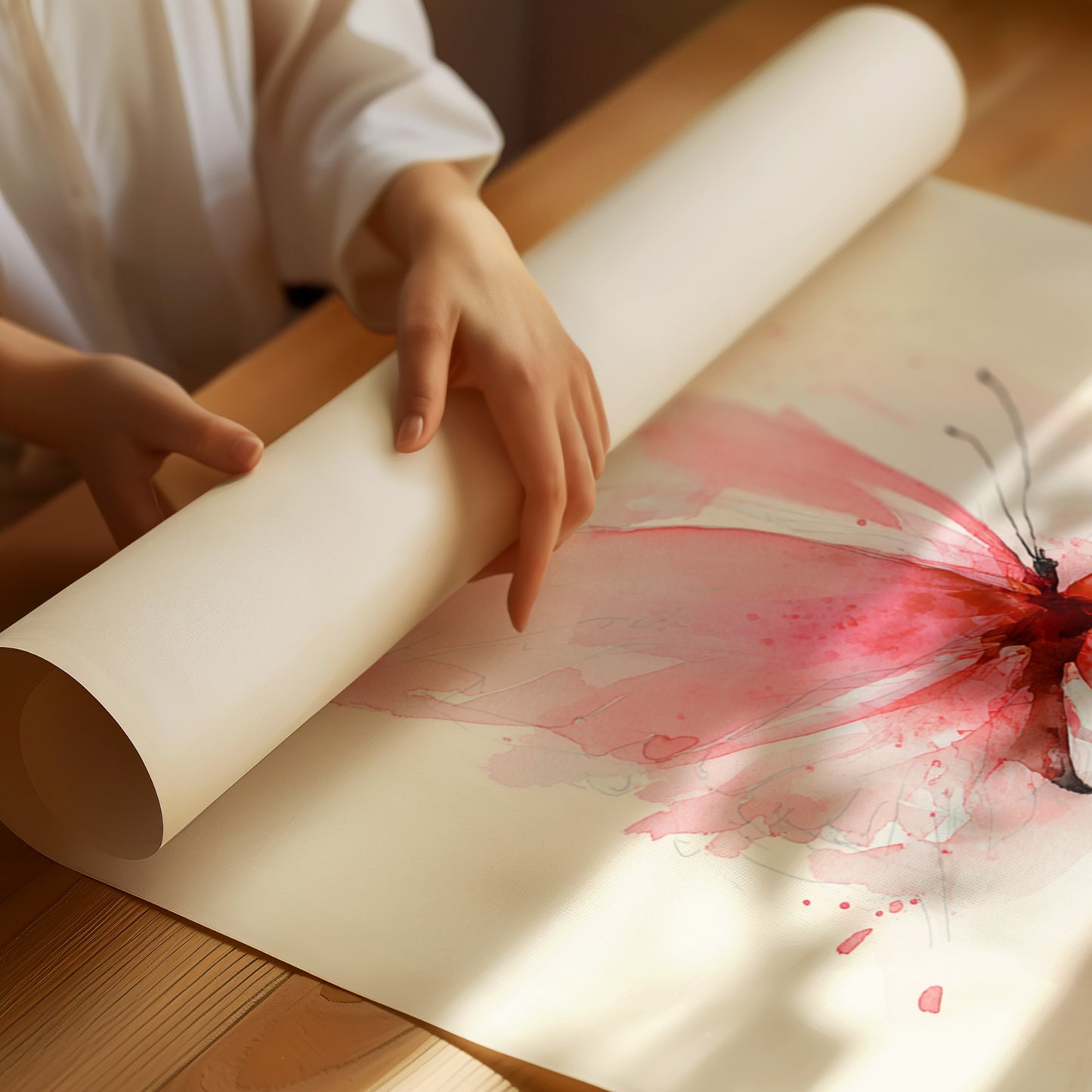 Petals Dance In Softest Breeze