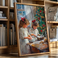 Baking Memories Beneath Twinkling Lights