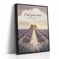 Cast Your Cares: Lavender Cottage Path