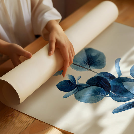 A Dance of Blue Leaves