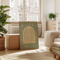 Psalm 23 Scripture with Doves and Florals