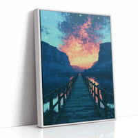 Boardwalk Into a Burning Sky