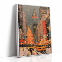 Winter in Manhattan: Chrysler Lights