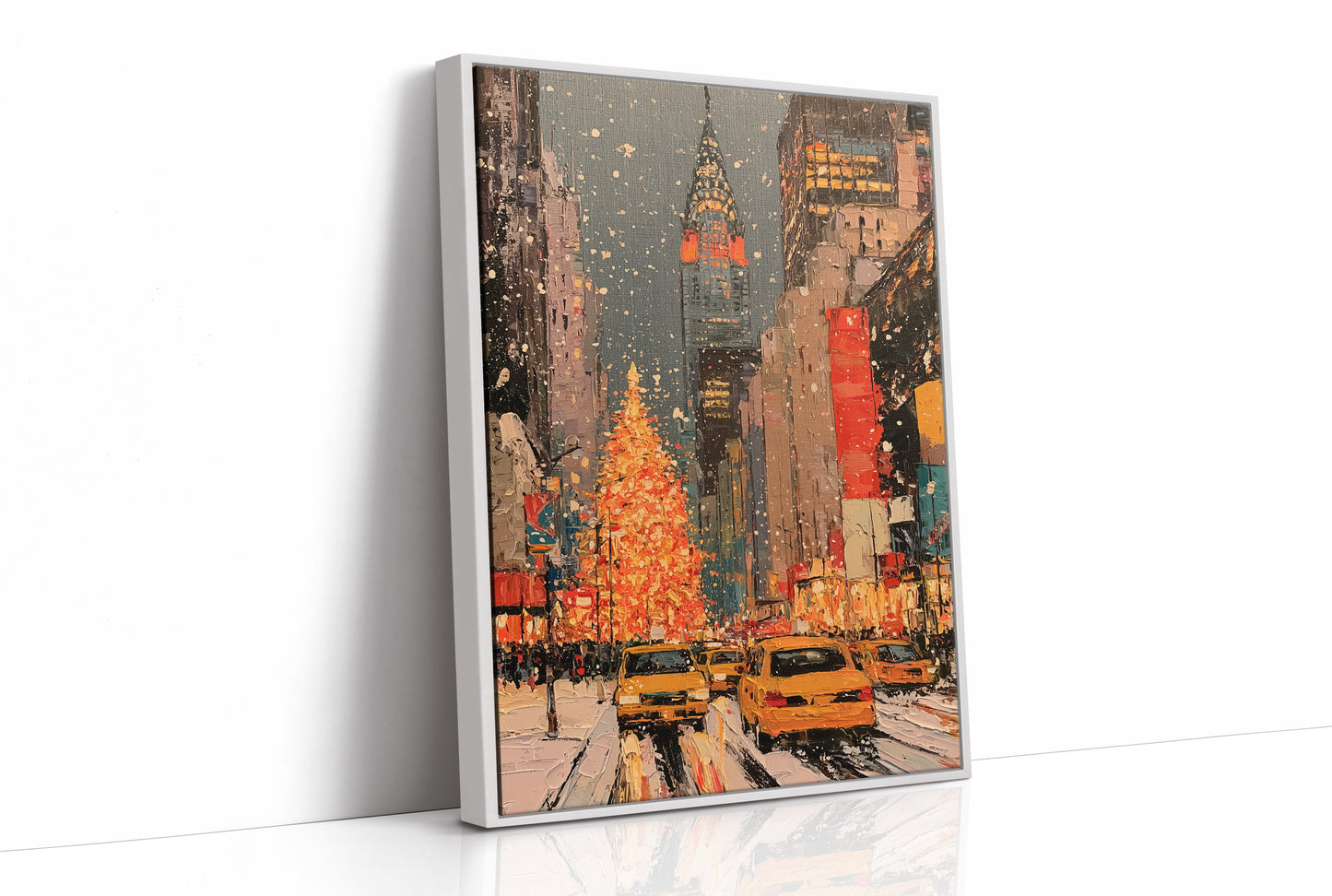 Winter in Manhattan: Chrysler Lights